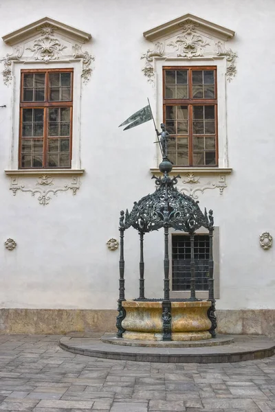 Štýrský Zbrojnice Landeszeughaus Nádvoří Centru Města Graz Rakousko Největší Historická — Stock fotografie