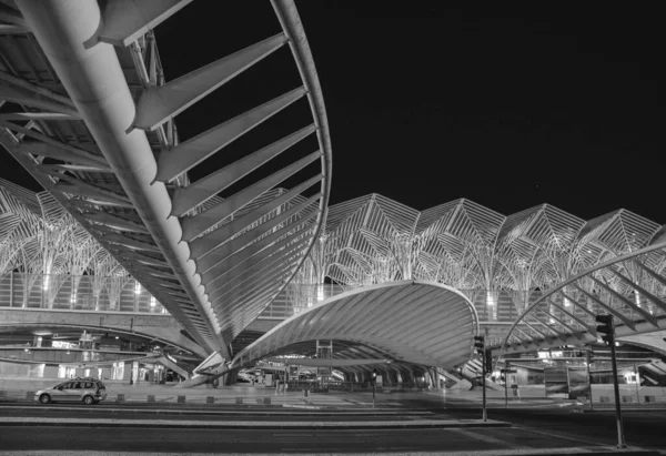 Lisboa Portugal Agosto 2017 Arquitectura Moderna Estación Oriente Gare Oriente —  Fotos de Stock