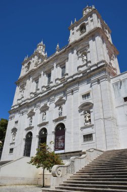 Sao Vicente de Fora Kilisesi ve Manastırı, Alfama, Lizbon, Portekiz.
