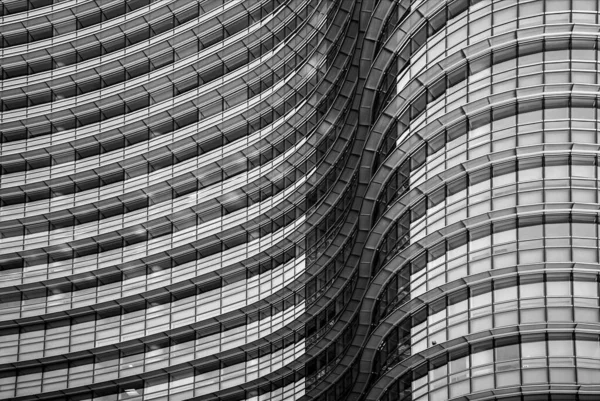 Detail Modern Glass Tower New Porta Nuova Business District Tallest — Stock Photo, Image