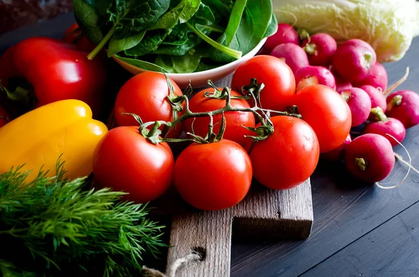 Gemüse für Salat — Stockfoto