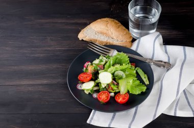 sebzeli ve sebzeli salata