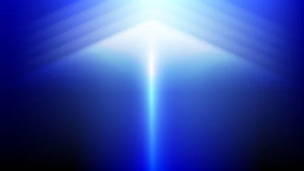 Lumière Bleue Abstraite Fond Créatif Ombragé Illustration Vectorielle — Image vectorielle
