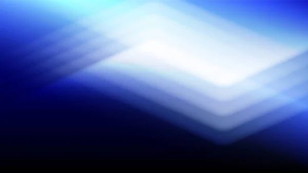 抽象的な青の光と日陰創造的な背景 ベクターイラスト — ストックベクタ