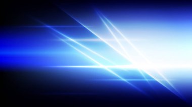 Soyut mavi ışık ve gölge yaratıcı teknoloji arka planı. Vektör illüstrasyonu.