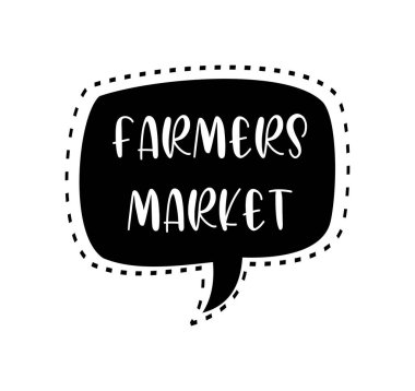 Çiftçi el çizimleri rozetler, logo, simge, etiket.