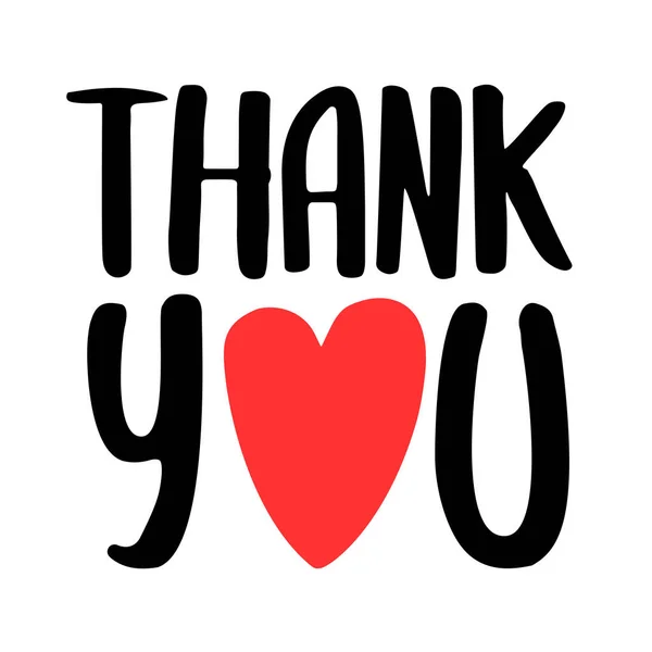 - Teşekkür ederim. El yazısıyla yazılmış teşekkür kartı..