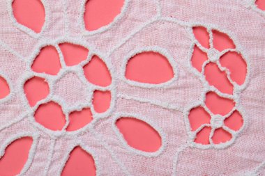 el işlemesi keten ve pamuk kumaş, ev yapımı kumaş, Richelieu ve örgü, arka plan