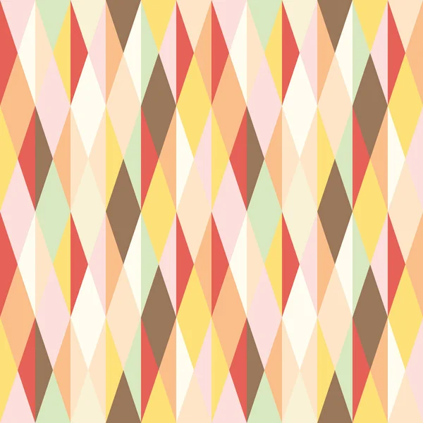 多色幾何学的形状のシームレスなパターン — ストックベクタ