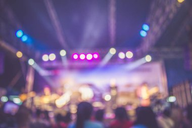 Arkaplan için soyut bulanık konser ışıklandırması