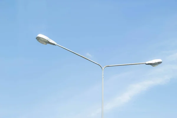 Δρόμου lamppost — Φωτογραφία Αρχείου