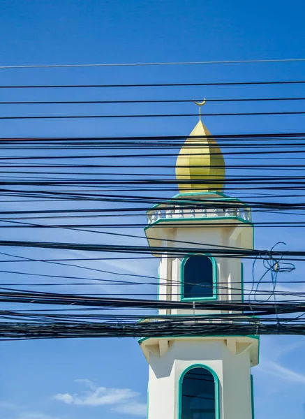 Купол мечети в Таиланде — стоковое фото