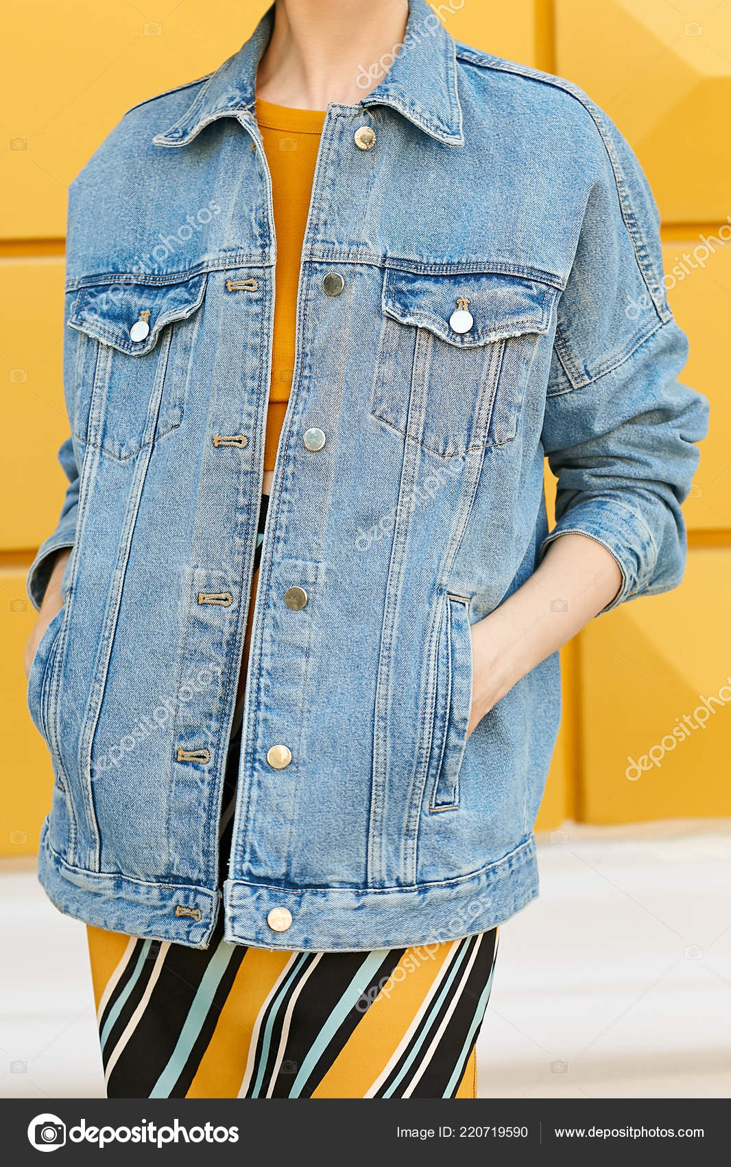 feminine jean jacket