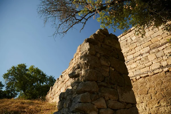 Antiguas Ruinas Piedra Península Crimea — Foto de Stock