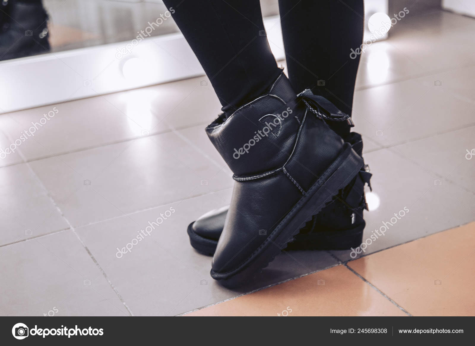 boots at the mall