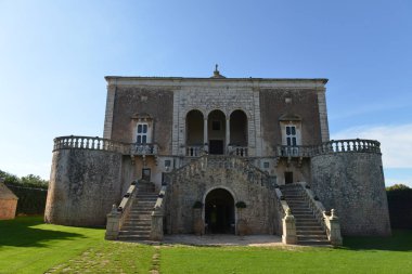 Conversano, Puglia, Güney İtalya Marchione Castle