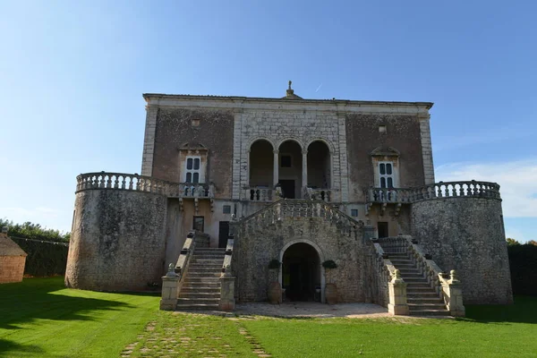 Kastil Marchione, di Conversano, Puglia, Italia Selatan — Stok Foto