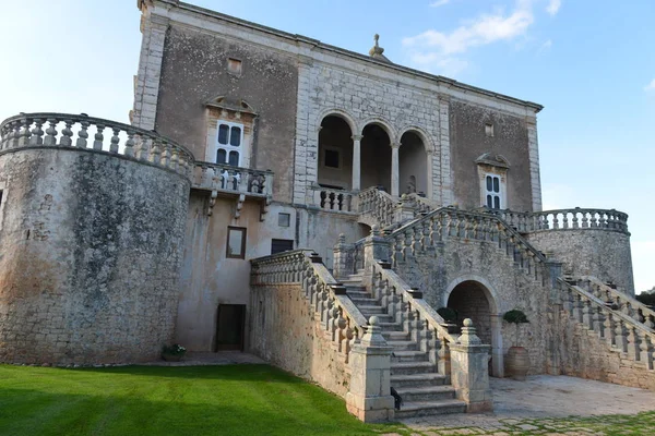 Kastil Marchione, di Conversano, Puglia, Italia Selatan — Stok Foto