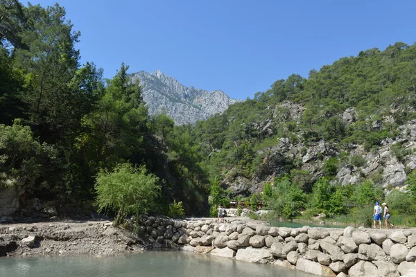 Toros Dağları'nda Kanyon Göynük görünümü. Türkiye