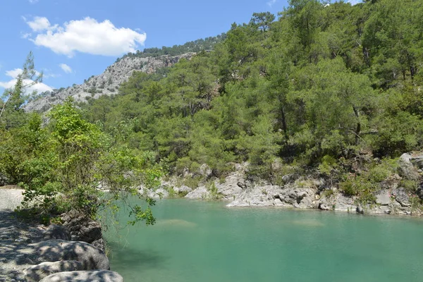 Toros Dağları'nda Kanyon Göynük görünümü. Türkiye