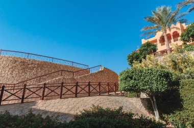 Palmiyeli lüks tatil köşkü