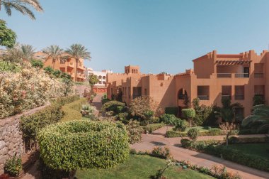 Palmiyeli lüks tatil köşkü