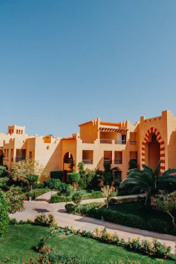 Palmiyeli lüks tatil köşkü