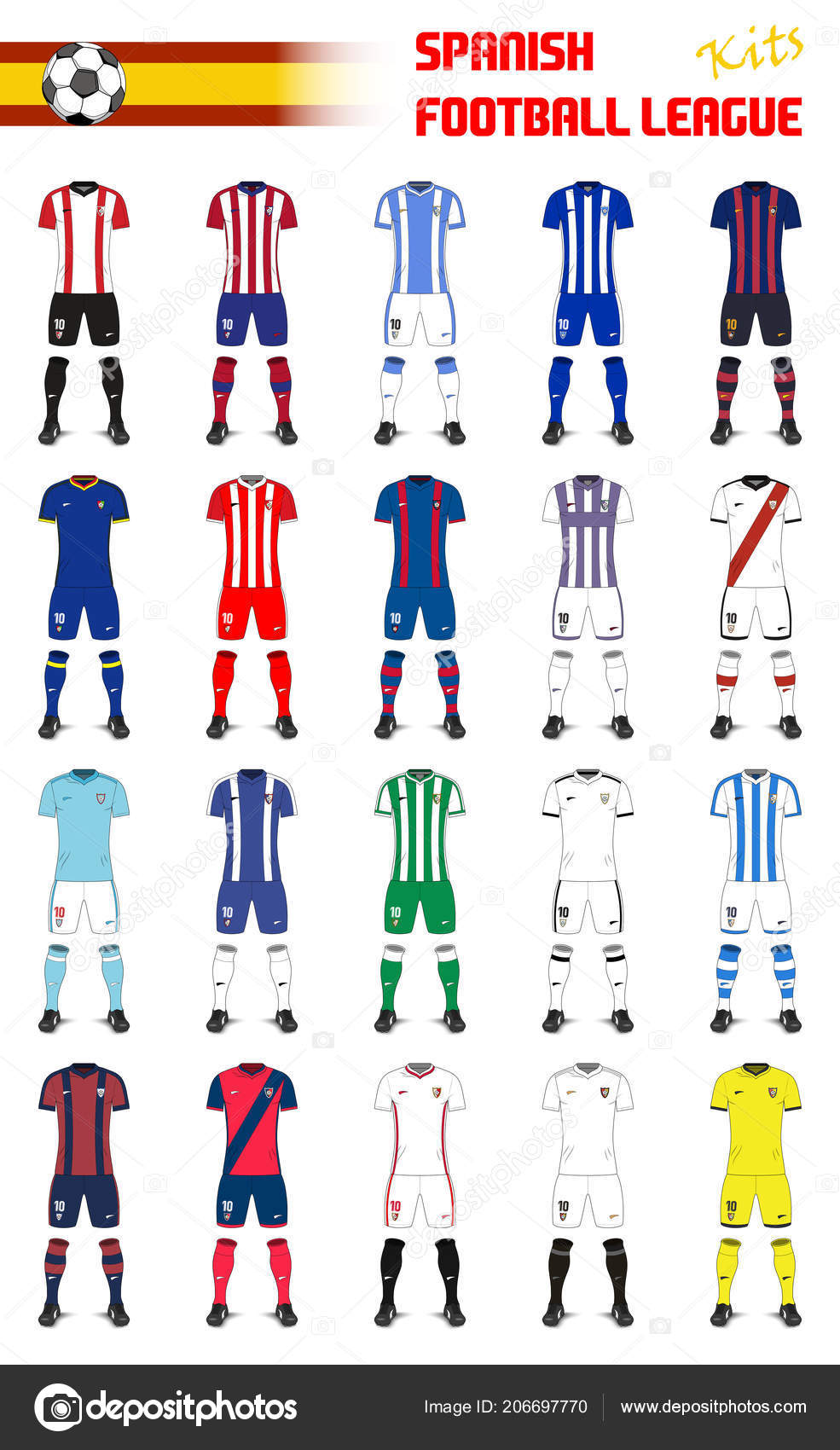 football league kits