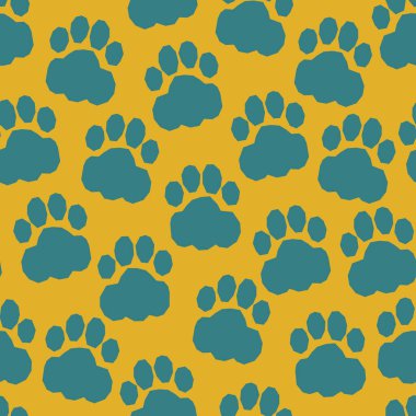 Kedi pençeli, kusursuz bir desen. Çocukların moda tasarımları..