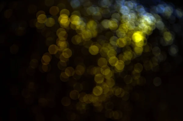 Bokeh Barevné Zářící Tmavé Rozmazané Pozadí Obrázek — Stock fotografie