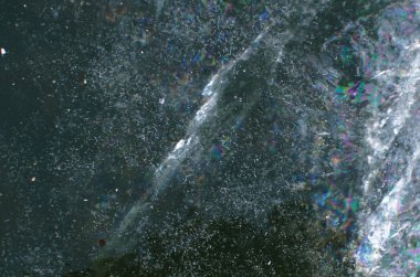 gökkuşağı buz arka plan görüntüsü üzerinde çatlaklar