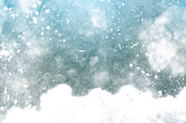 Noel ve yeni yıl soyut kış arka plan