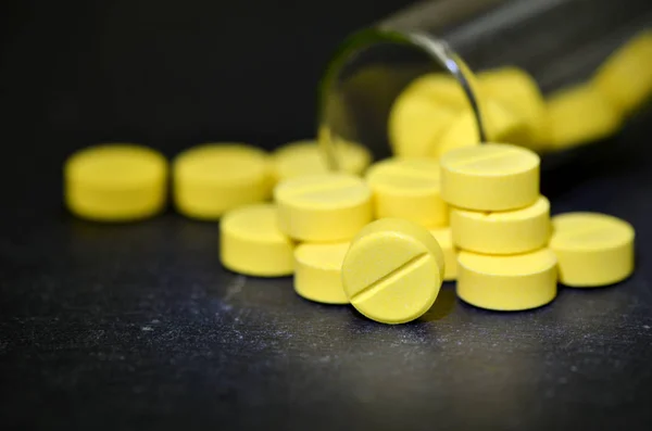 Tabletten Bestimmter Medikamentenarten Neuen Konzepten Zur Wirkstoffforschung Und Der Pharmazeutischen — Stockfoto