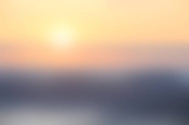 Bulanık gündoğumu arka plan, sabah ışık, doğal ışık olayları.