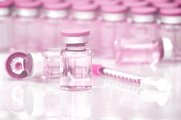 Novo conceito de descoberta de medicamentos na nova descoberta de vacinas . — Fotografia de Stock