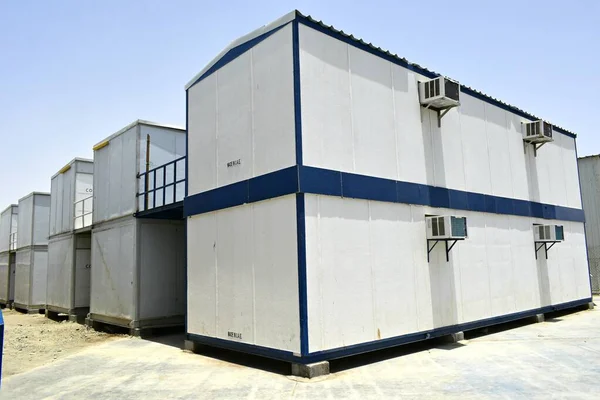 Portacabin. Taşınabilir ev ve ofis kulübeleri. Çalışma Kampı. İskele kulübesi. Küçük geçici evler: Muscat, Umman - 08-10-2020