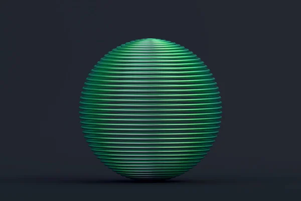 球の 3 d レンダリングを抽象化します。 — ストック写真