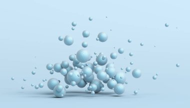 Küre Soyut 3d render