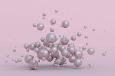 Küre Soyut 3d render