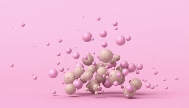 Küre Soyut 3d render