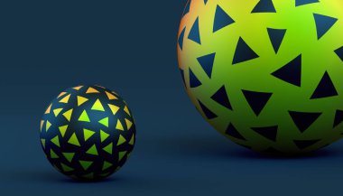 Minimalist 3d arka plan