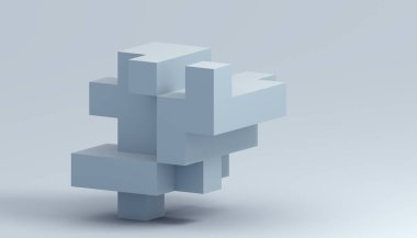Minimalist 3d arka plan
