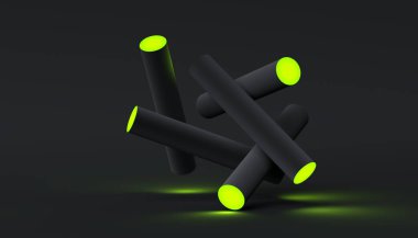 Minimalist 3d arka plan