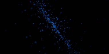 Fütürist bir arkaplanın soyut 3d canlandırması