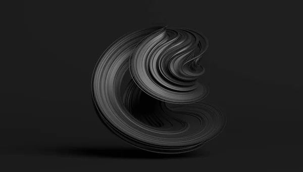 Abstract 3D Rendering of a Twisted Shape — Stock Photo, Image