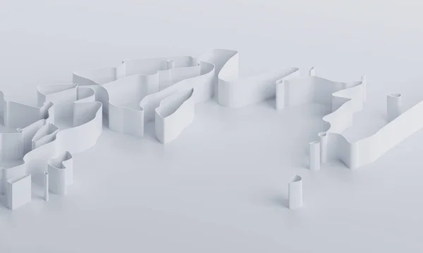 Abstrakt bakgrund design, 3D Render — Stockfoto