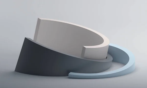 Абстрактный 3D-рендер современного фона — стоковое фото
