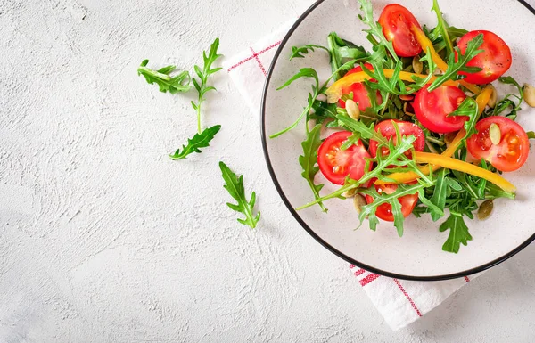 Homemade healthy fresh salad