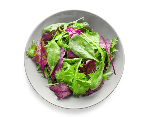 Saudável dieta folhas mistura salada — Fotografia de Stock