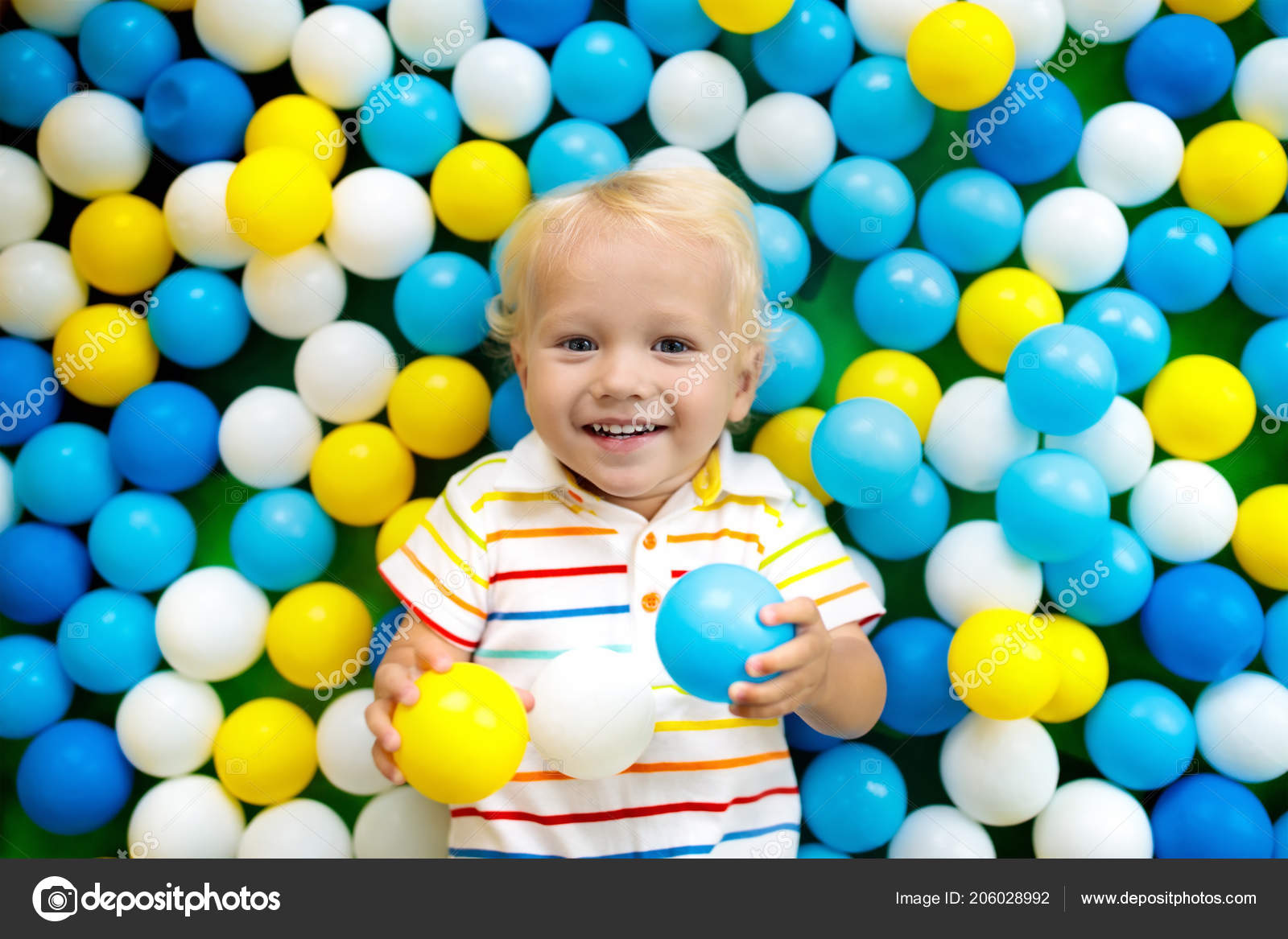 baby boy ball pit
